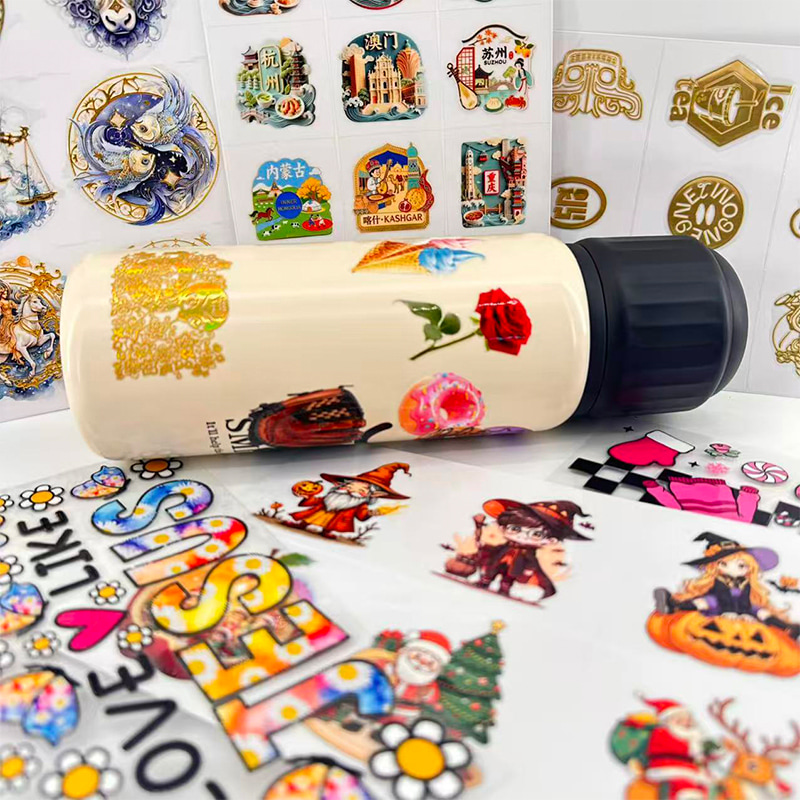 UV Crystal Label – Premium-3D-Transferetikett · Der neue Standard in der Markendekoration