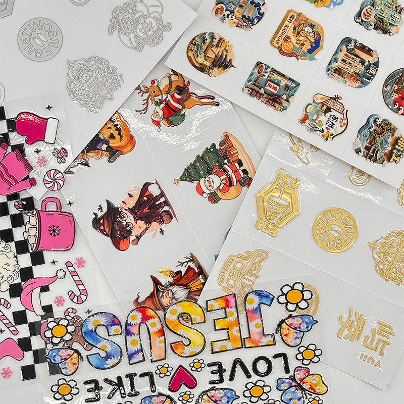 UV Crystal Label – Premium-3D-Transferetikett · Der neue Standard in der Markendekoration